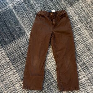 Old Navy size 7 Brown Kids Baggy Carpenter Pants